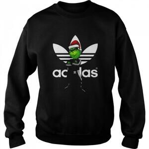 The Grinch Santa Adidas Christmas  Shirt